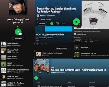 I can’t get enough of Spotify’s depraved, hyper.
